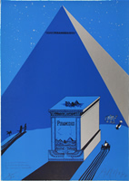  Eduardo ARROYO - 'Pirámide a medianoche'