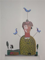  Antonio SANTOS - 'Pájaros en la cabeza'